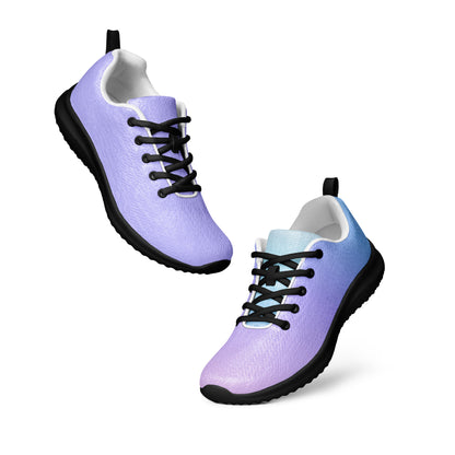 MINE- The Movement colorful workout shoes women in purple and blue with black soles and laces